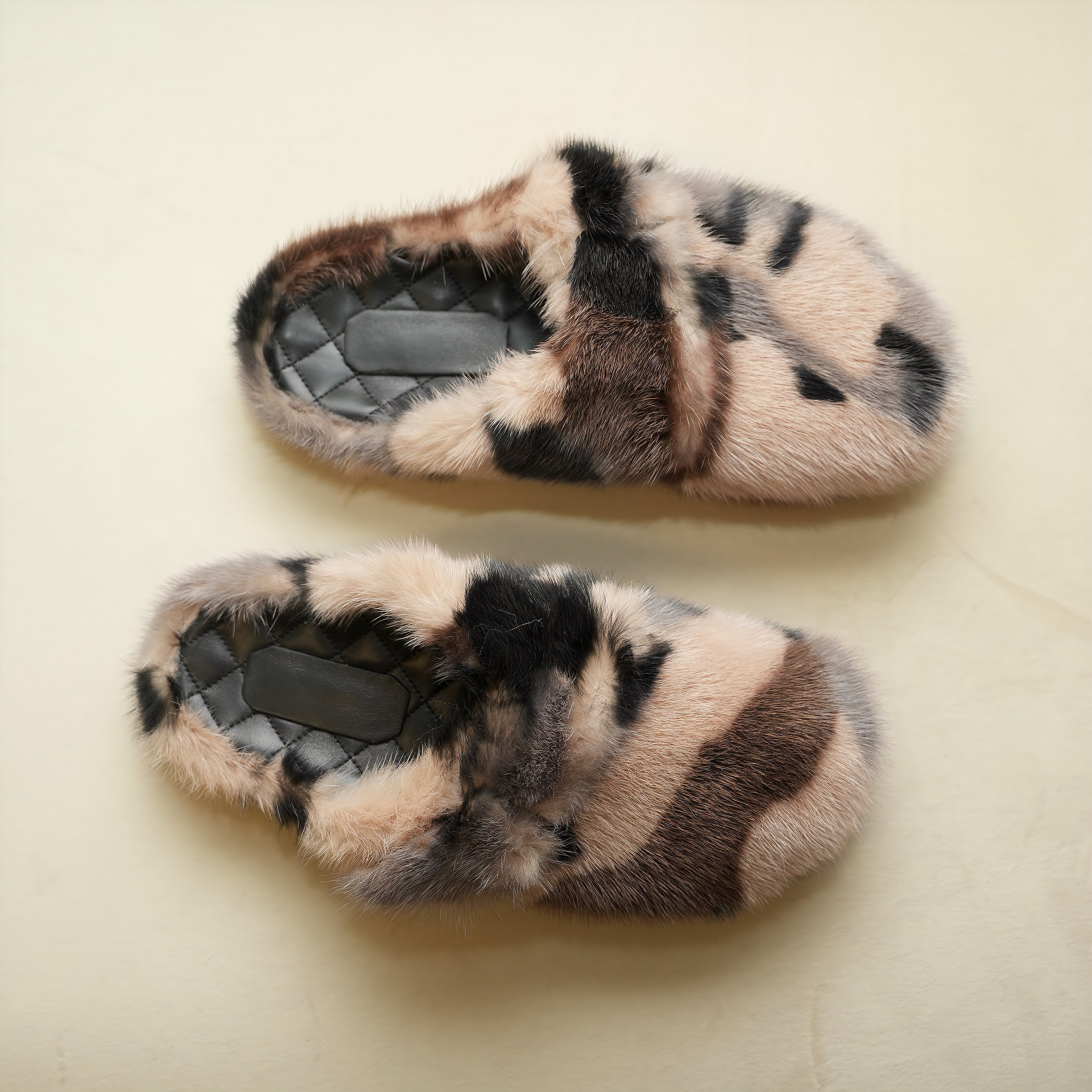 CAMO MINK MULES