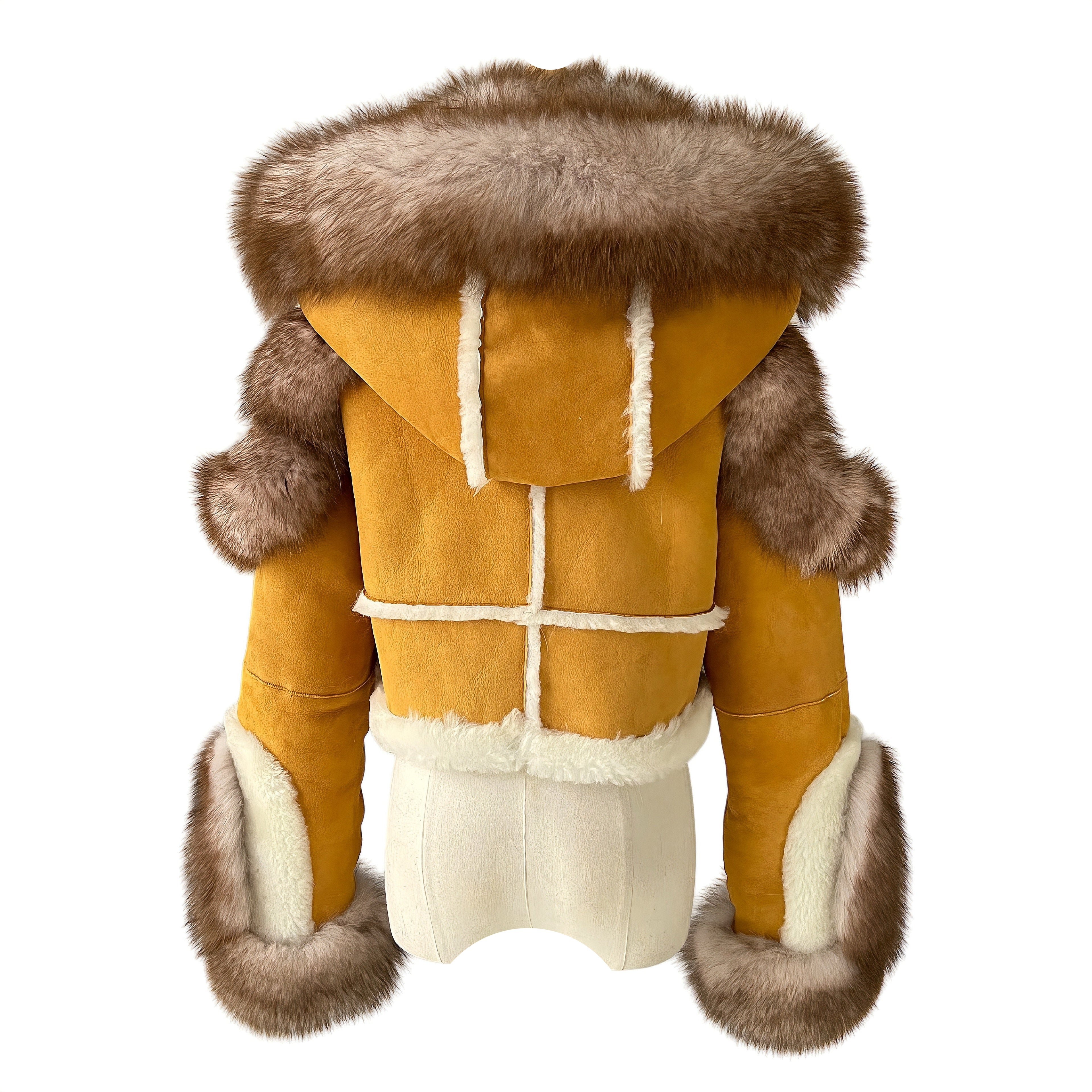 COOKIE HOODED SHEARLING