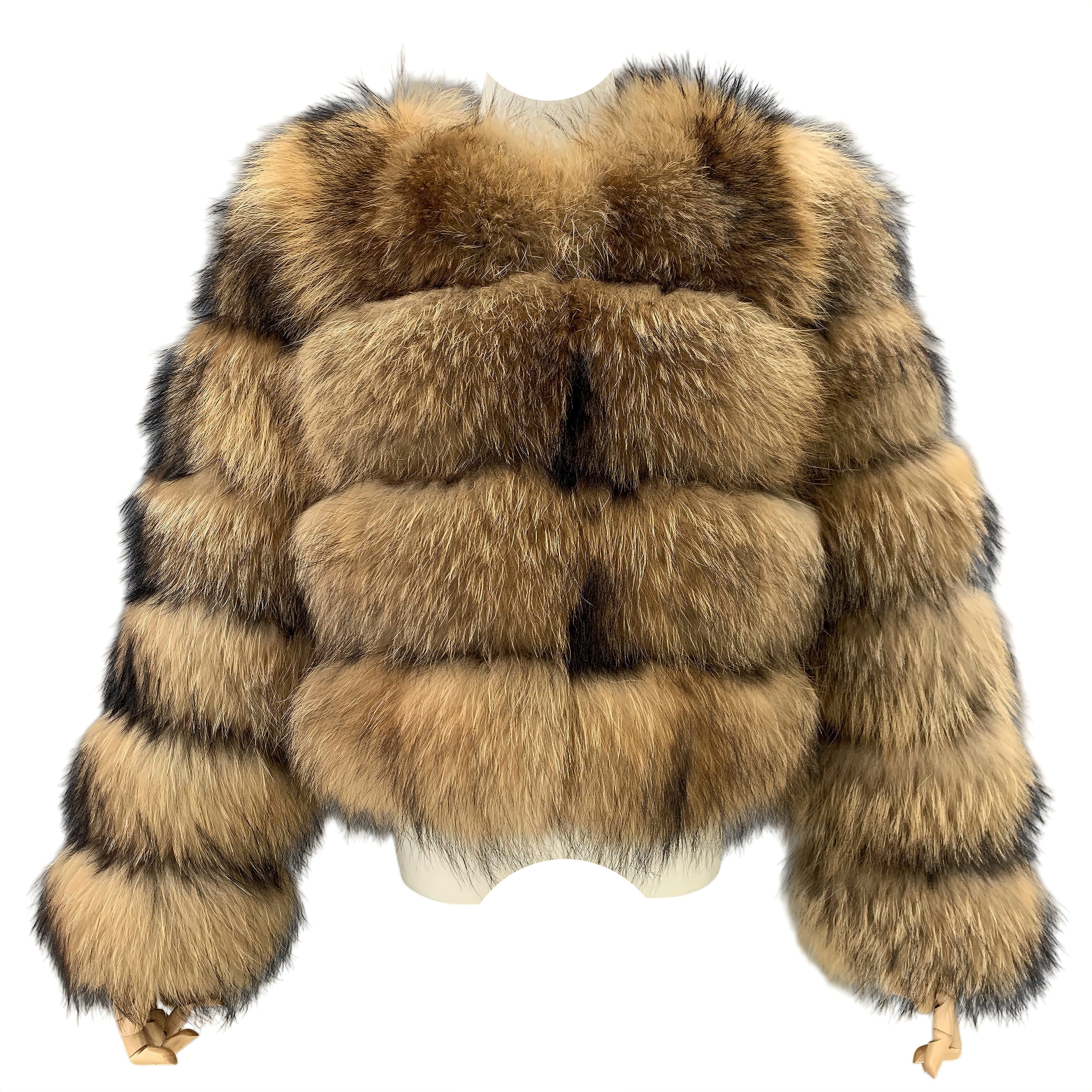 CHICAGO RACCOON FUR COAT