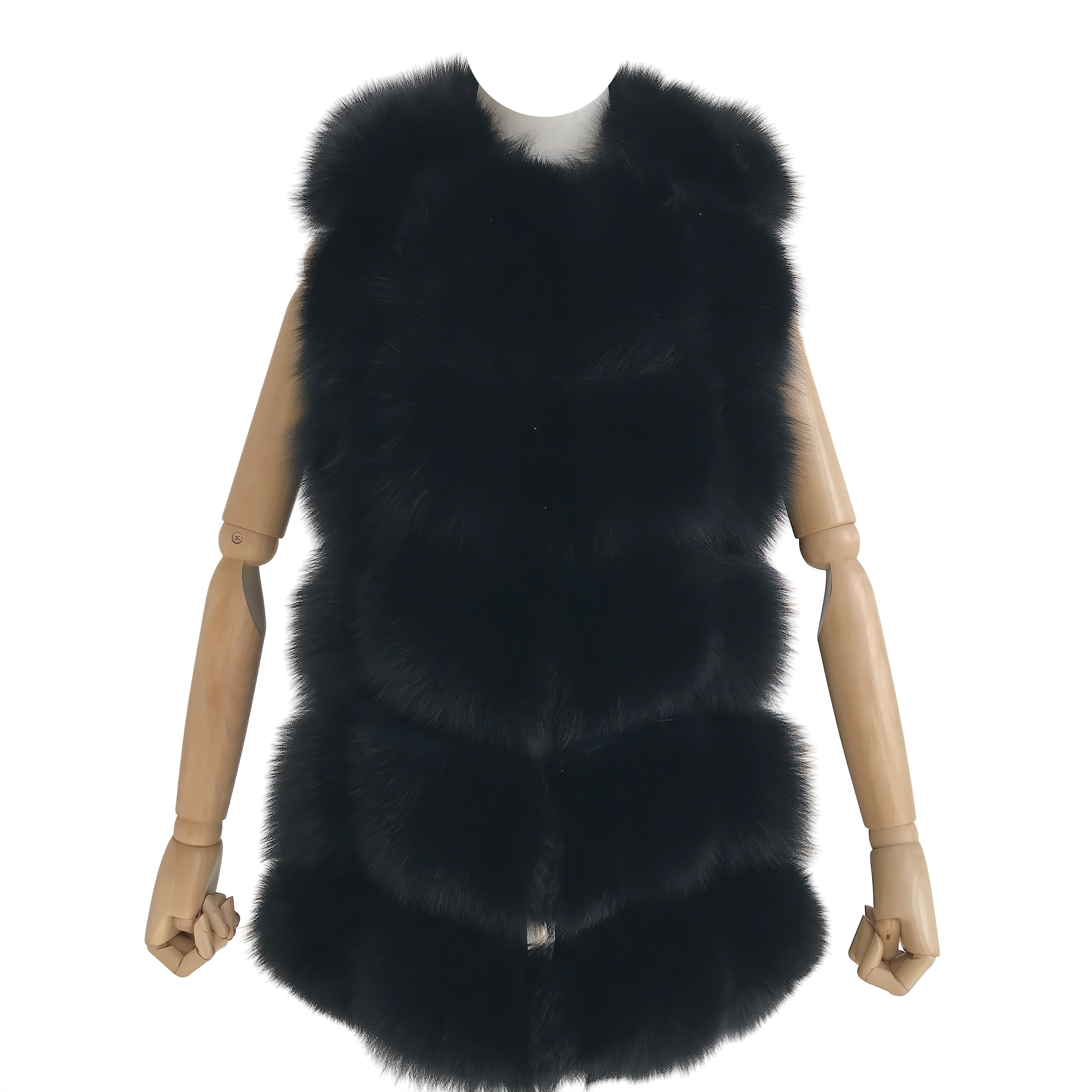 BUBBLE FUR GILET