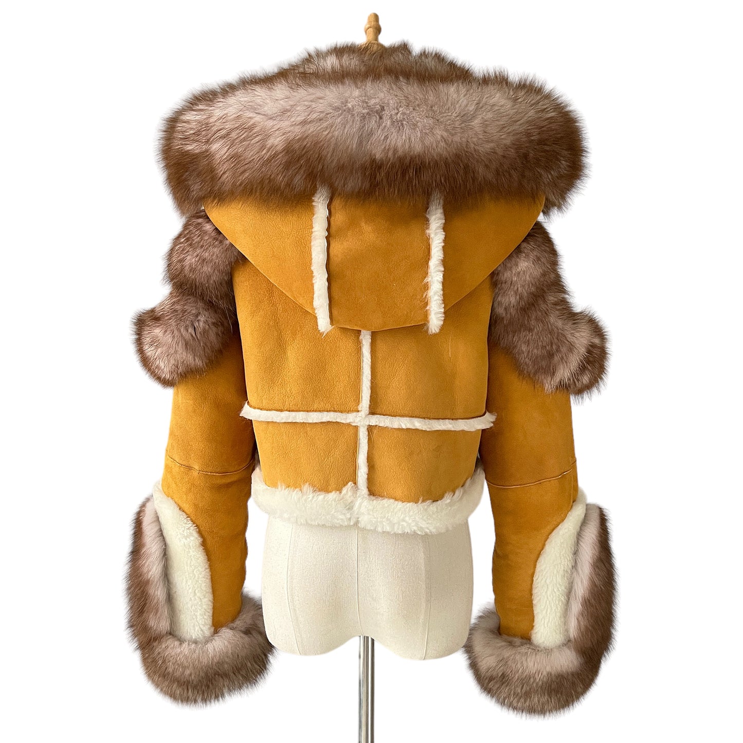 COOKIE HOODED SHEARLING