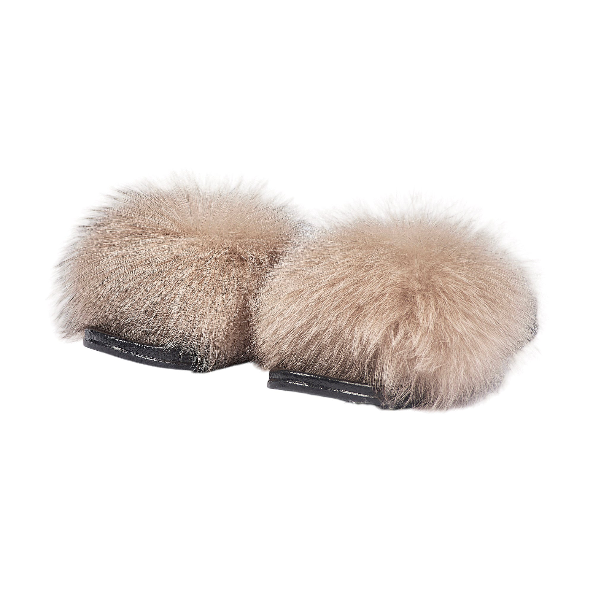 FUR BALL SLIDES (ALL COLOURS)