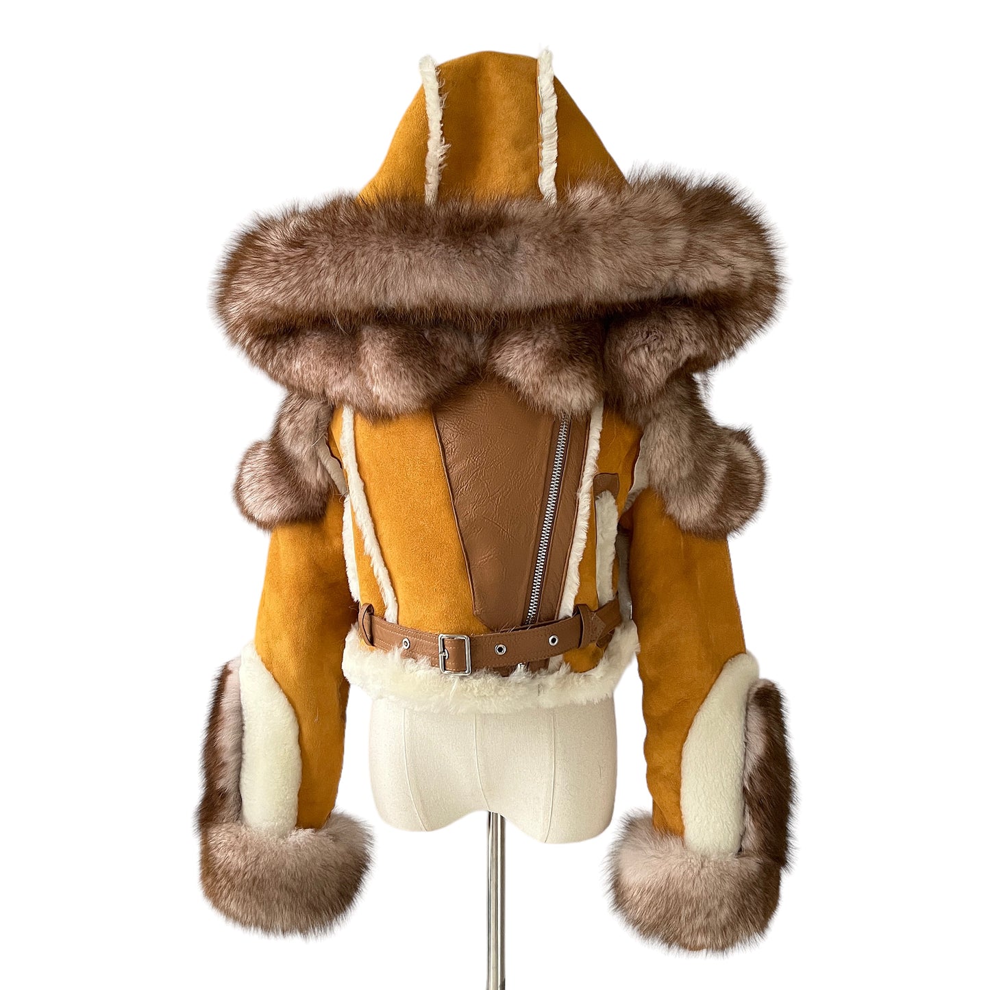 COOKIE HOODED SHEARLING