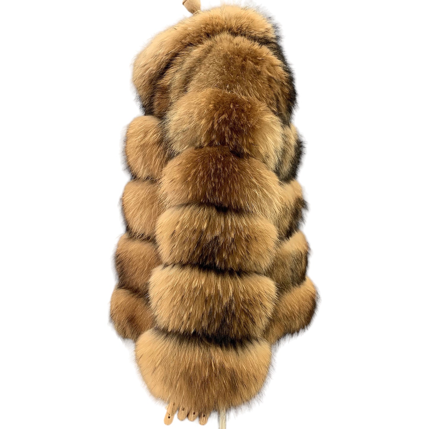 PARIS RACCOON FUR COLLAR COAT