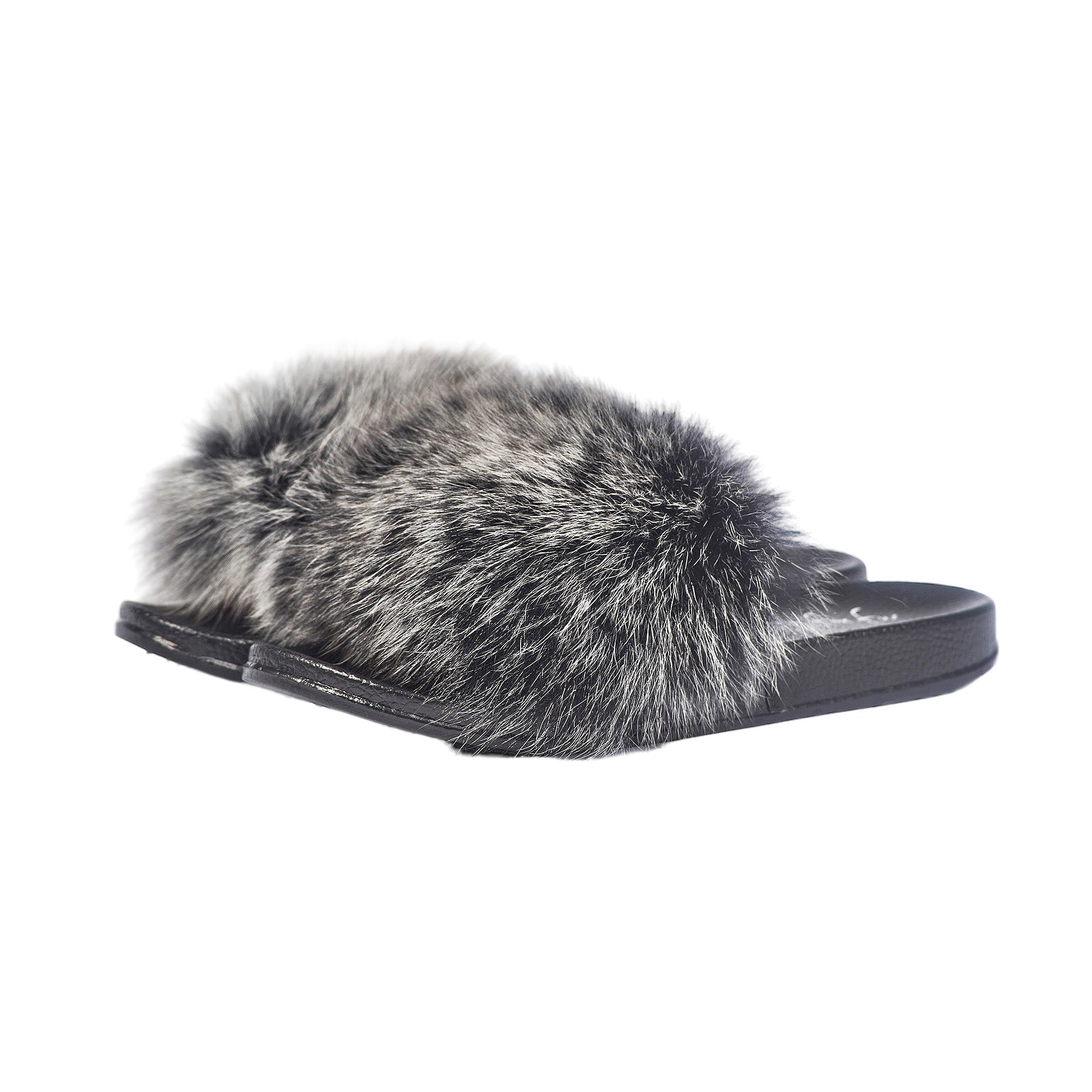 MINI FUR BALL SLIDES (ALL COLOURS)