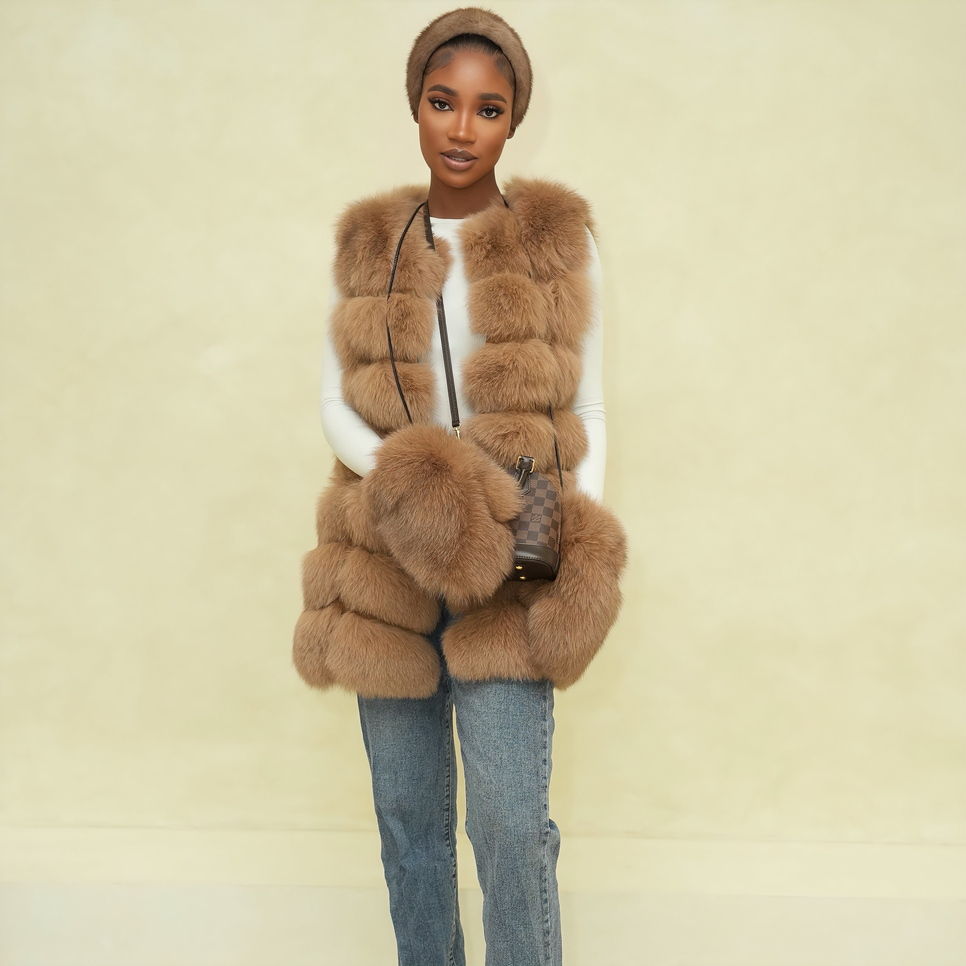 BUBBLE FUR GILET