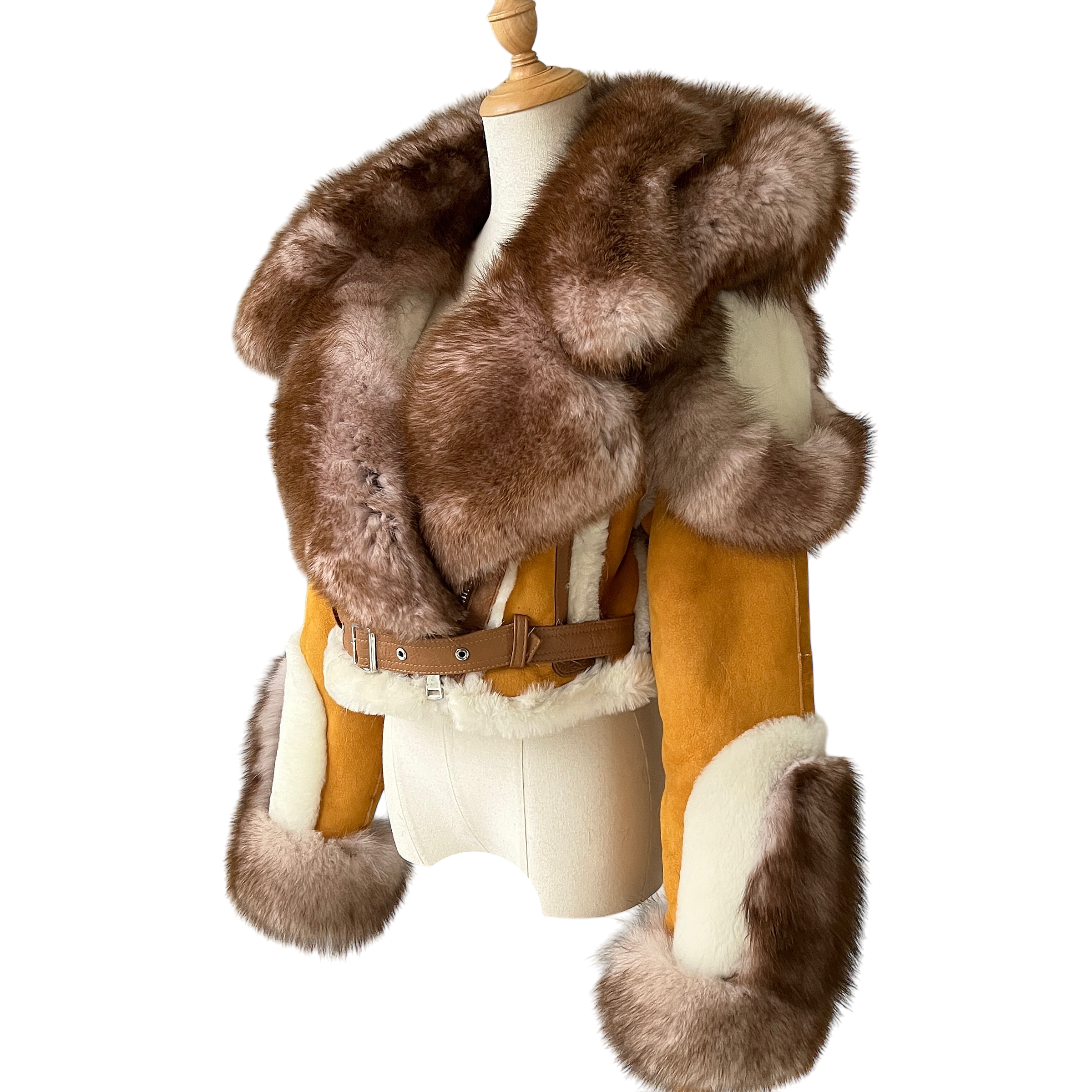 COOKIE HOODED SHEARLING