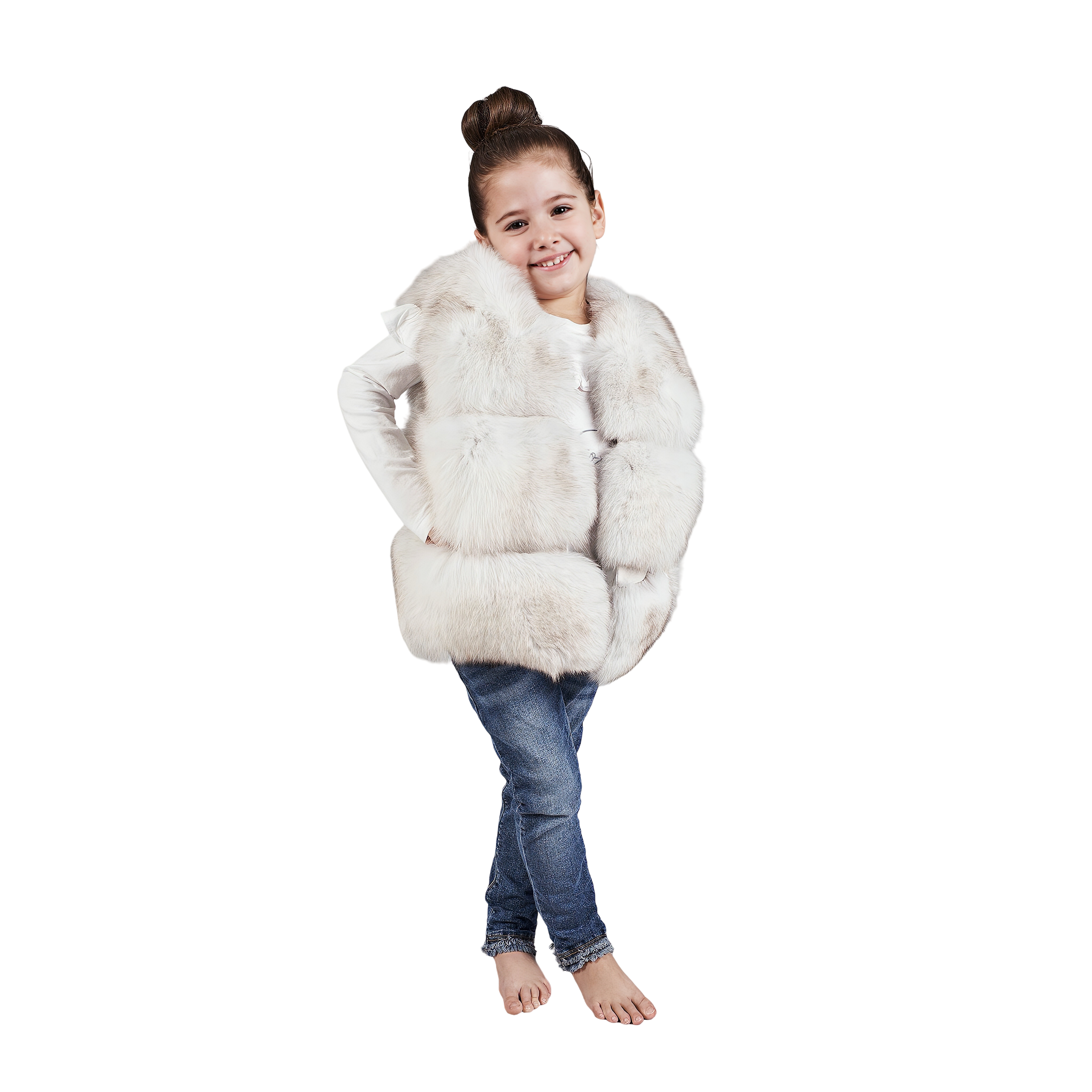 MINI CLASSIC CROPPED FUR GILET