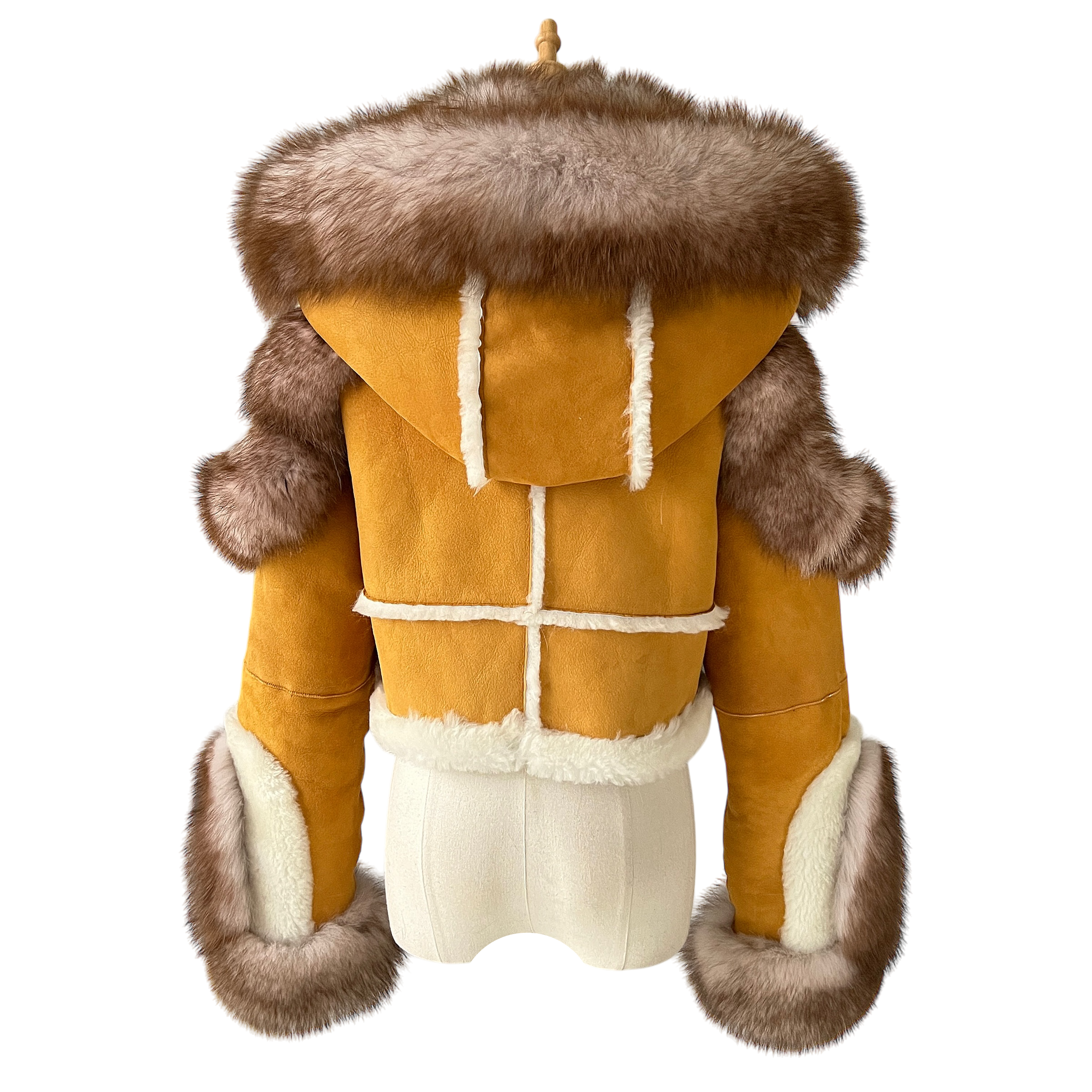 COOKIE HOODED SHEARLING