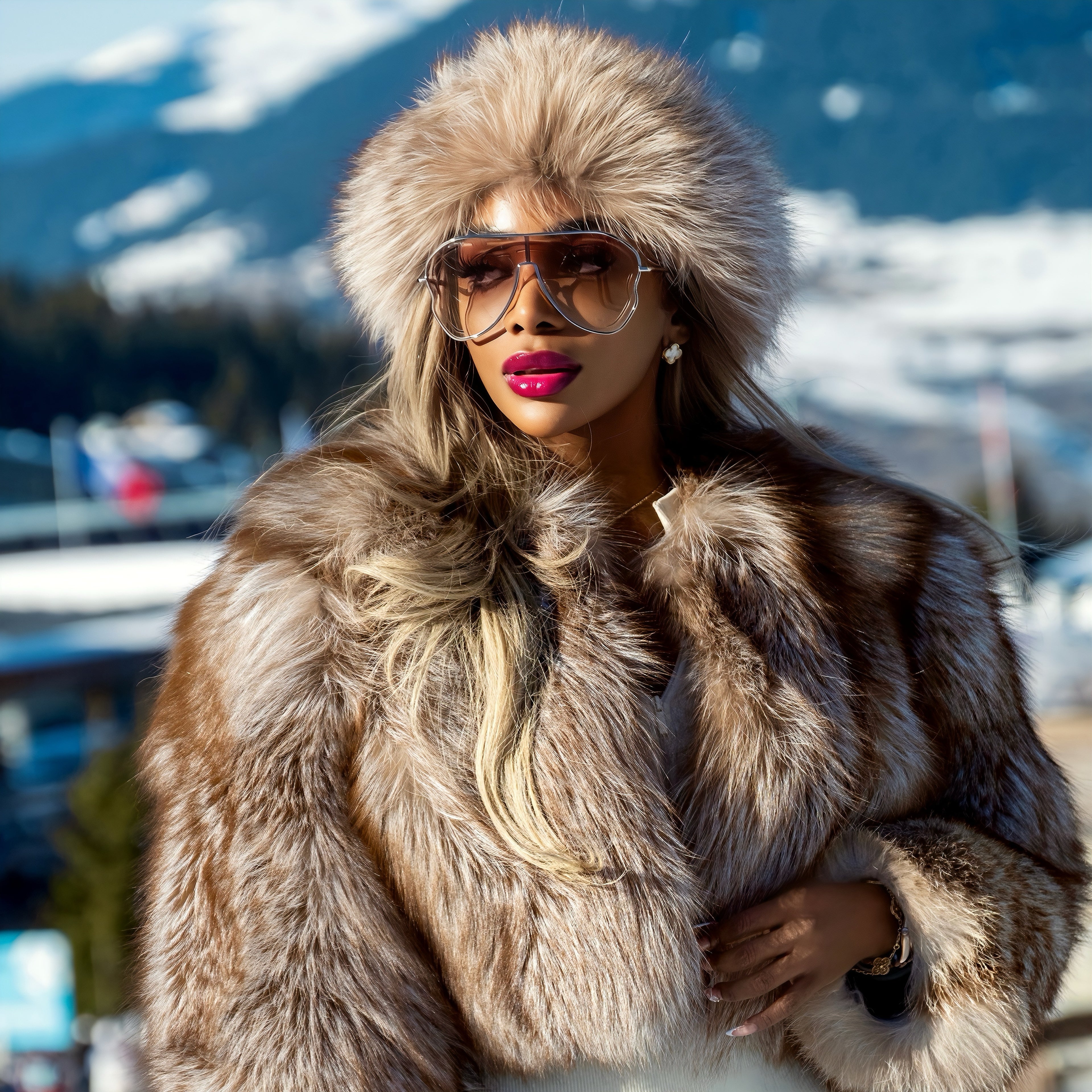FUR HEADBAND