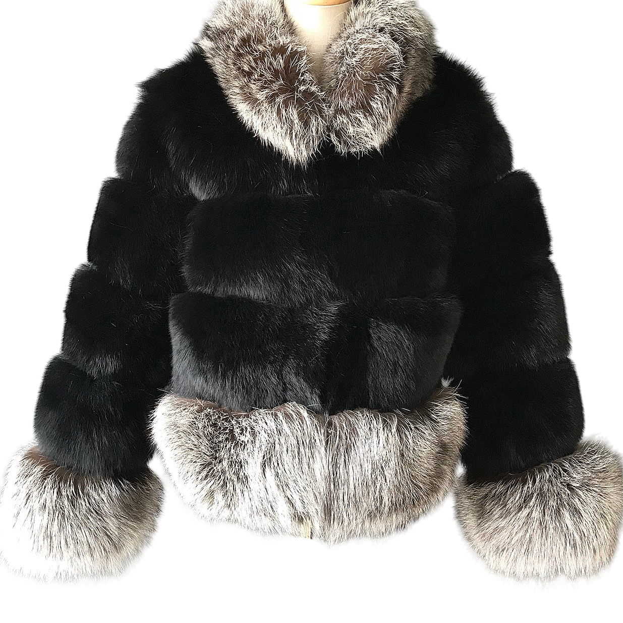 ONYX VENICE FOX FUR COAT