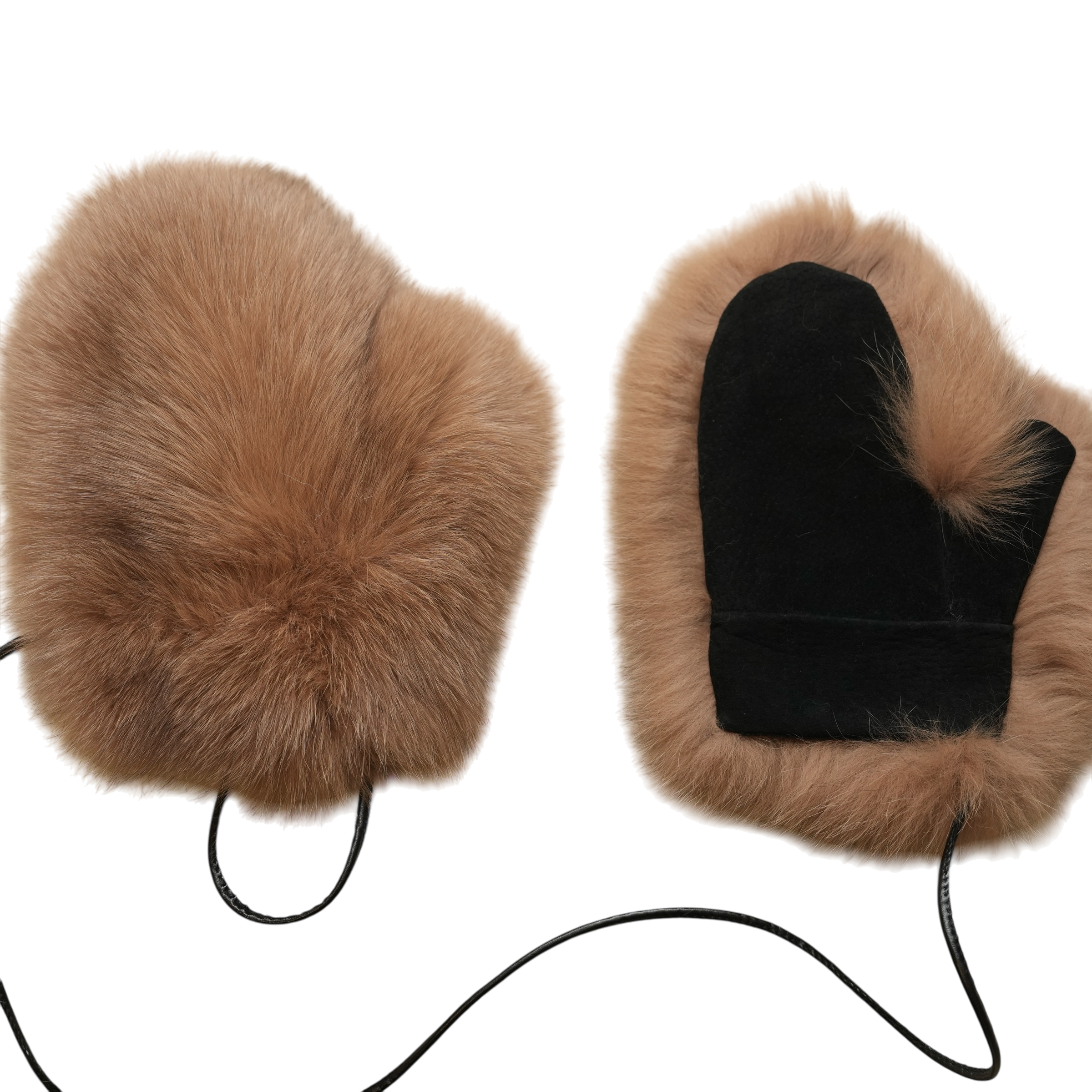 XL FUR MITTS
