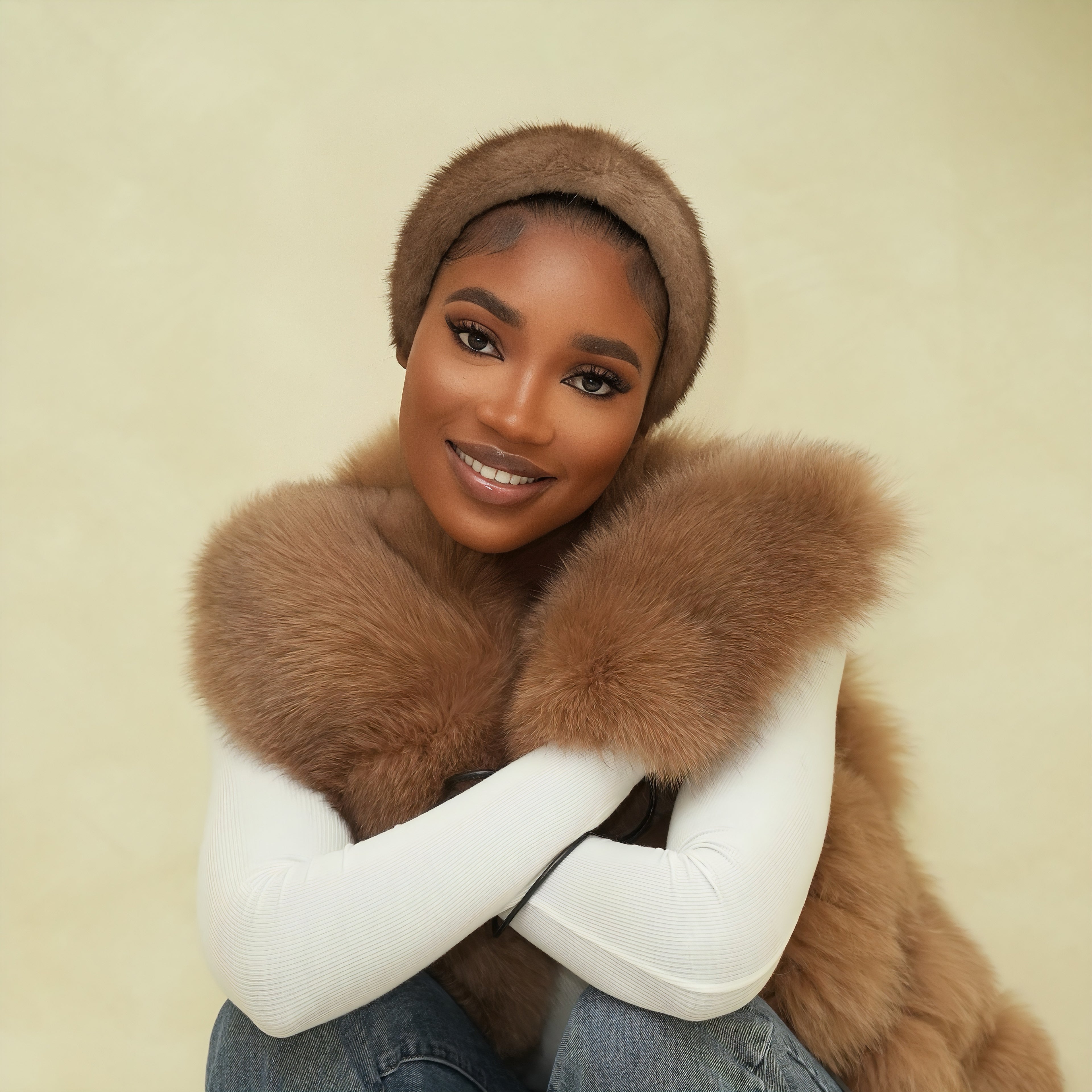 MINK HEADBAND