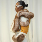 COOKIE HOODED SHEARLING
