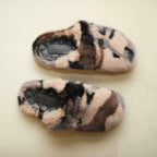 CAMO MINK MULES