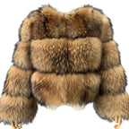 QUEENIE RACCOON FUR BOMBER