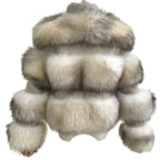 CHUNKY RACCOON KNIT CARDIGAN (CREAM)