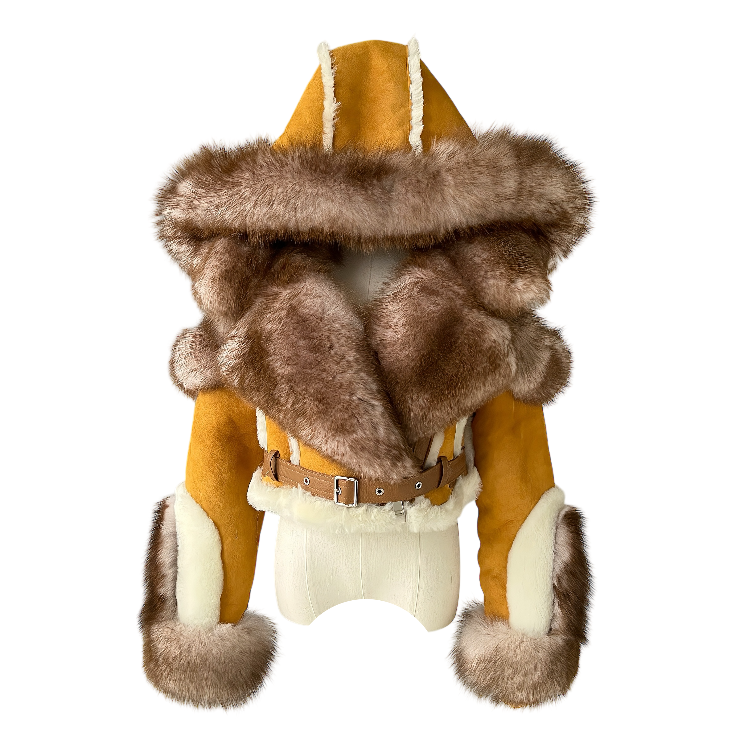 COOKIE HOODED SHEARLING