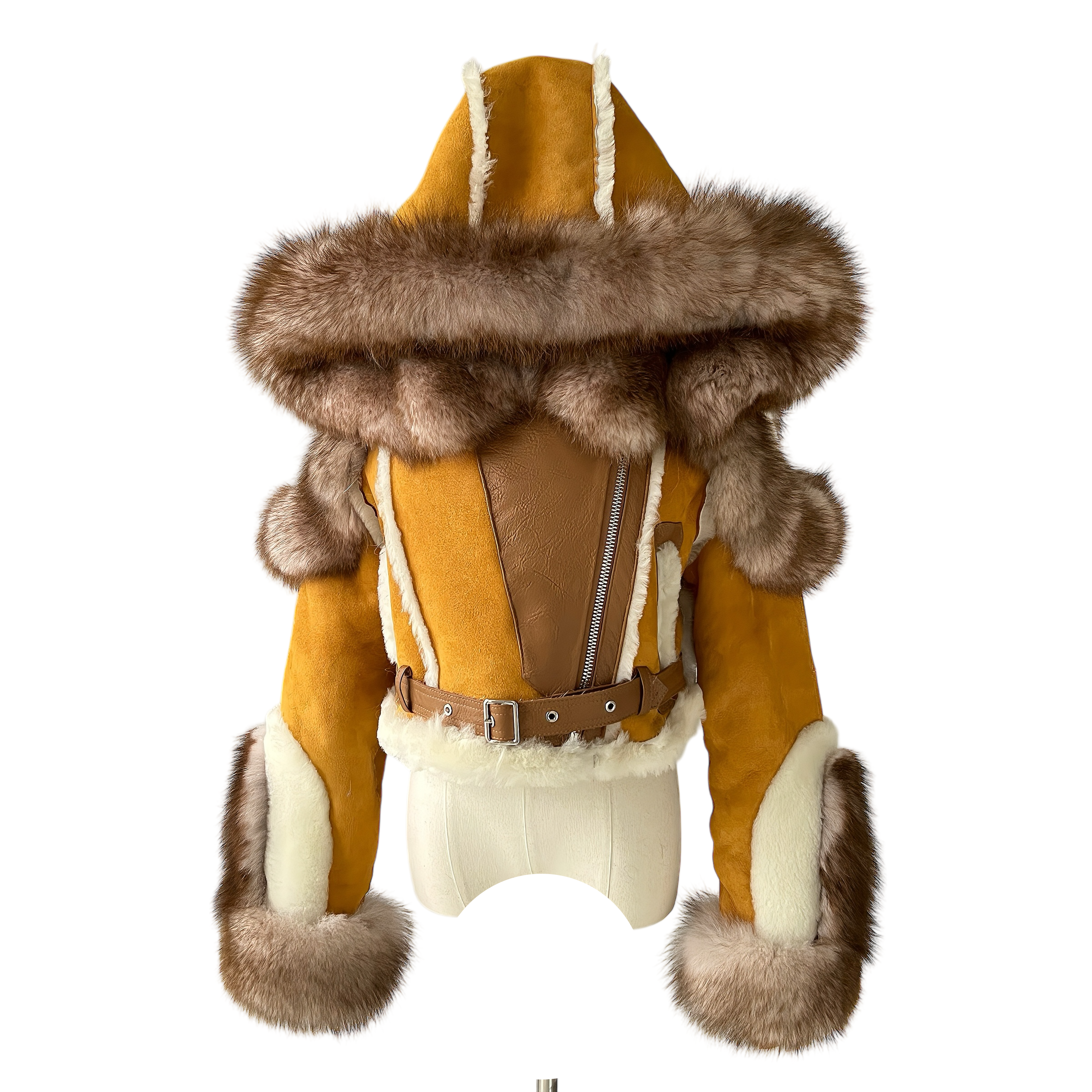 COOKIE HOODED SHEARLING