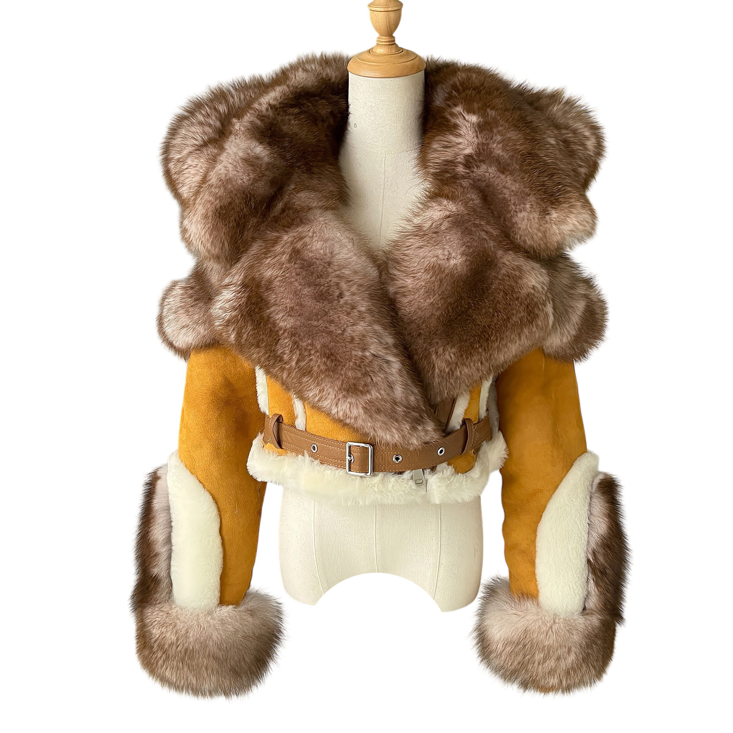 COOKIE HOODED SHEARLING