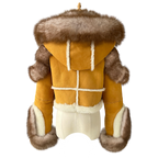 COOKIE HOODED SHEARLING