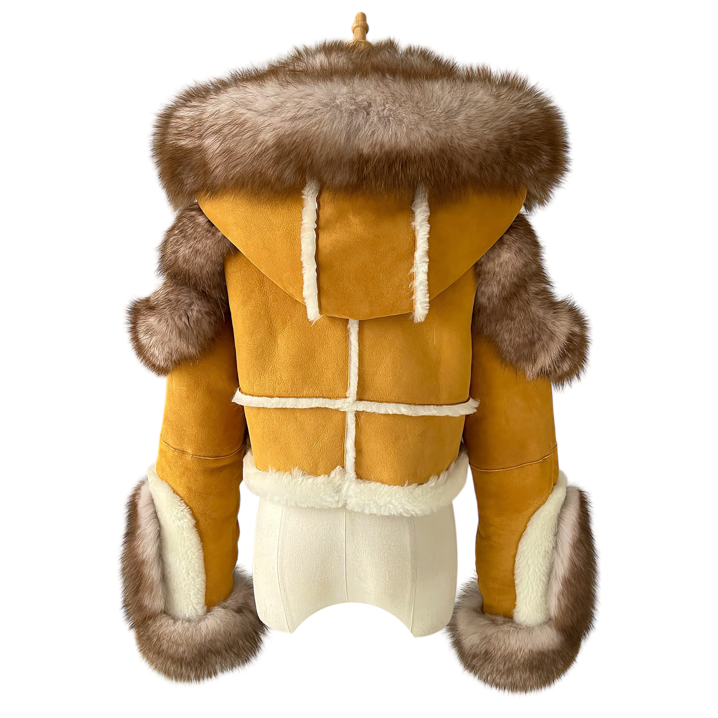 COOKIE HOODED SHEARLING