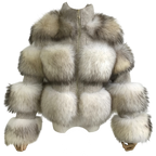 CHUNKY RACCOON KNIT CARDIGAN (CREAM)