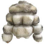 CHUNKY RACCOON KNIT CARDIGAN (CREAM)