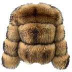 QUEENIE RACCOON FUR BOMBER