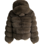 MEN'S HOODED CHICAGO FUR COAT