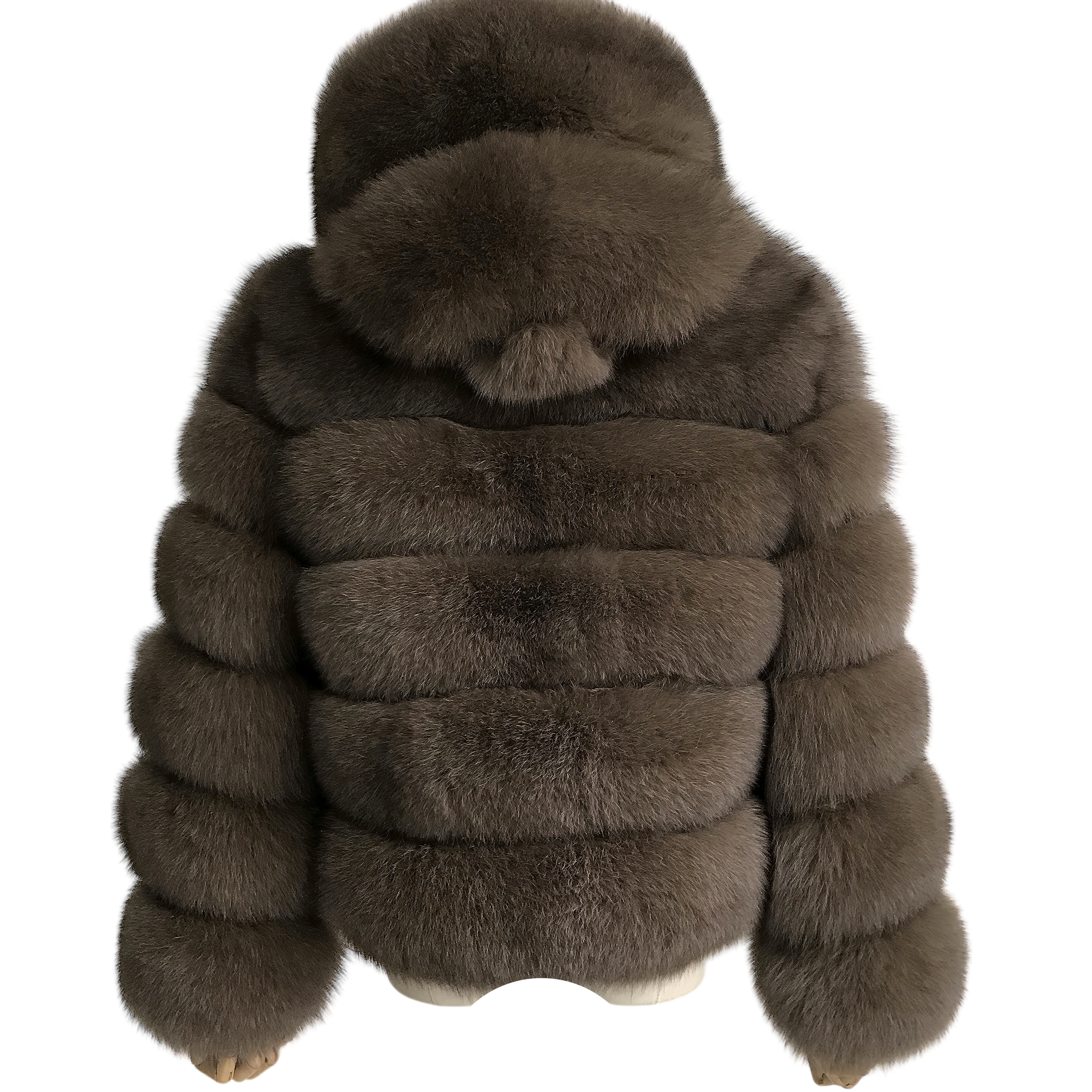 MEN'S HOODED CHICAGO FUR COAT