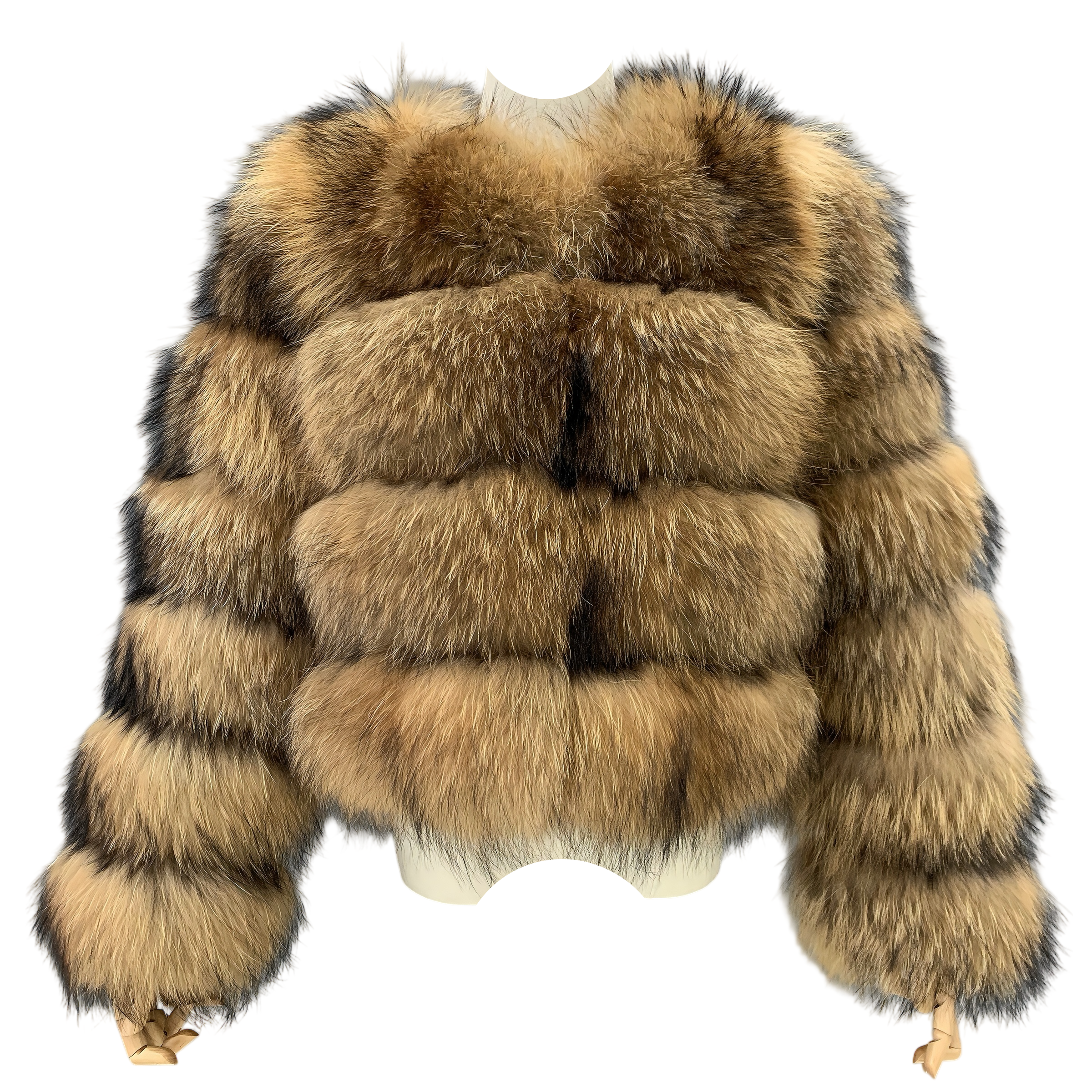 CHICAGO RACCOON FUR COAT