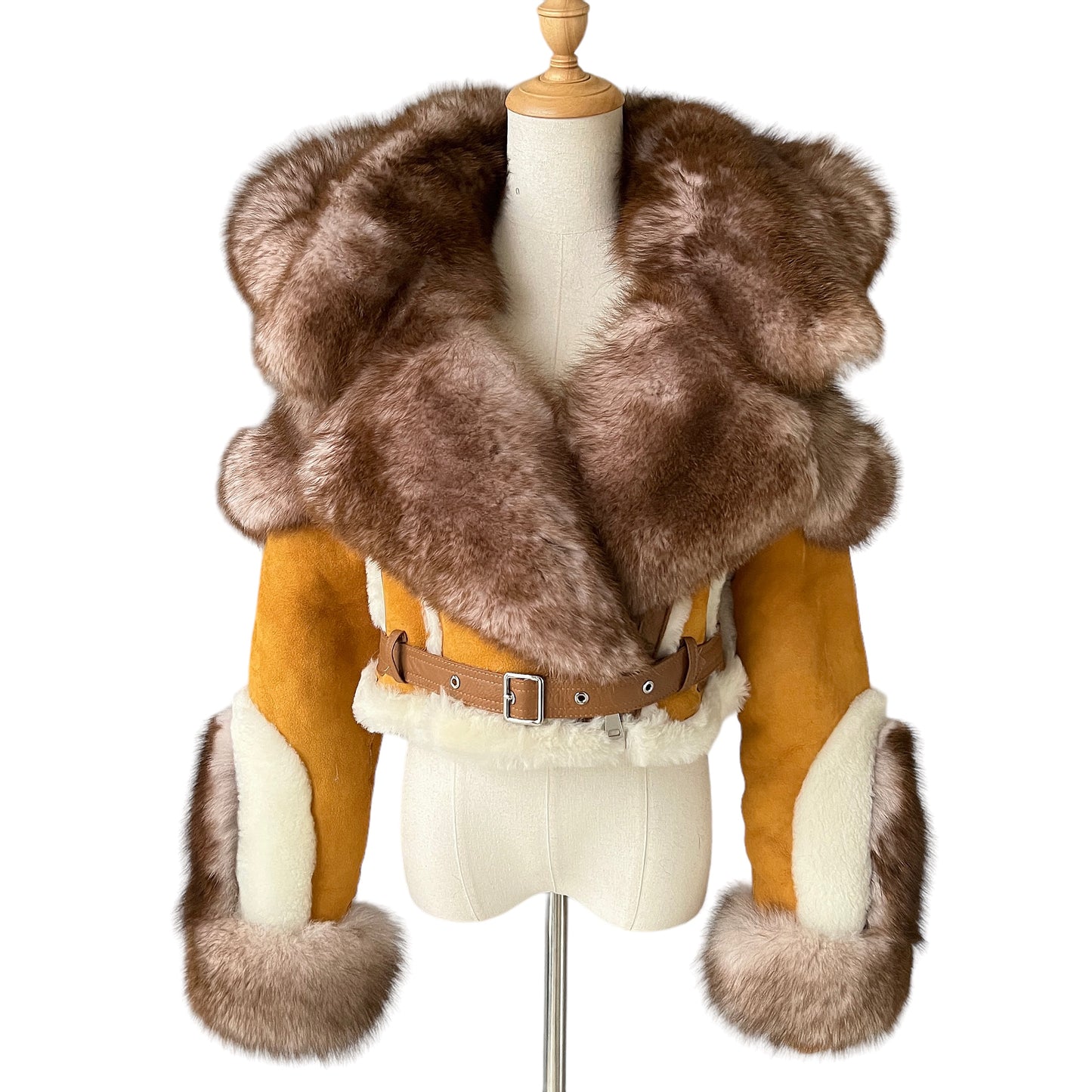 COOKIE HOODED SHEARLING