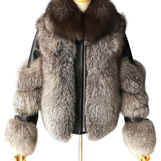 FROST LEATHER JACKET