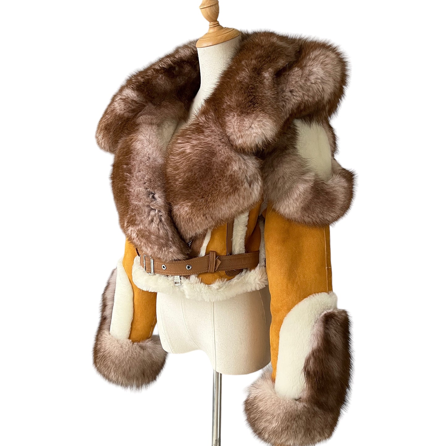 COOKIE HOODED SHEARLING